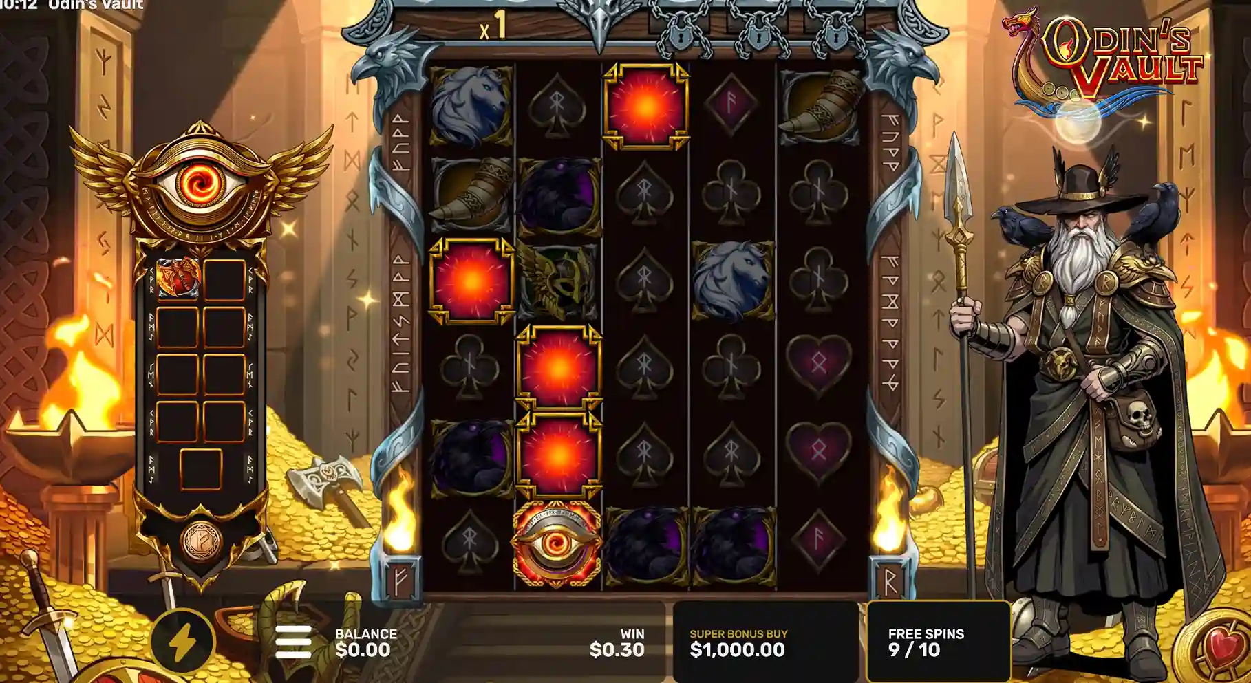Odin's Vault Bonus Buy Options